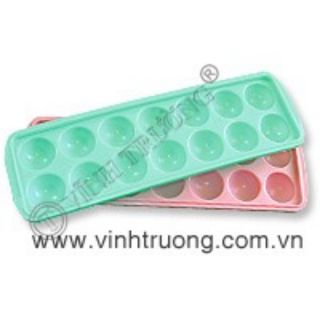 2 Khuôn thạch bi tròn đổ rau câu 14 viên