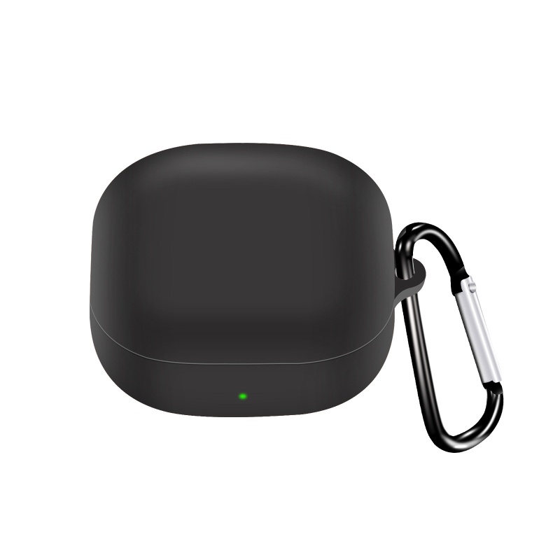 Vỏ Bảo Vệ Hộp Sạc Tai Nghe Galaxy Buds2 Pro Bằng Silicon Kèm Móc Khóa Tiện Dụng Ốp