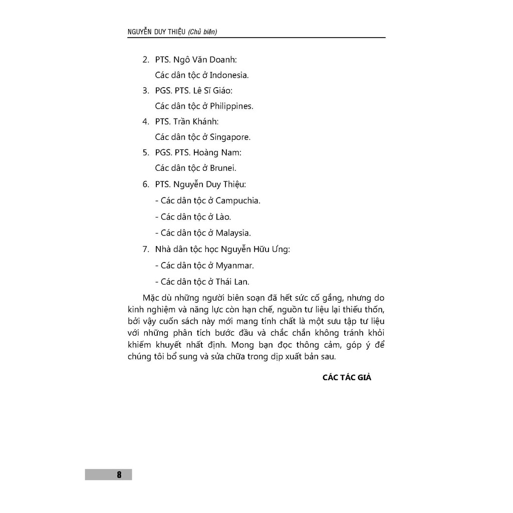 Sách - Các Dân Tộc Ở Đông Nam Á | BigBuy360 - bigbuy360.vn