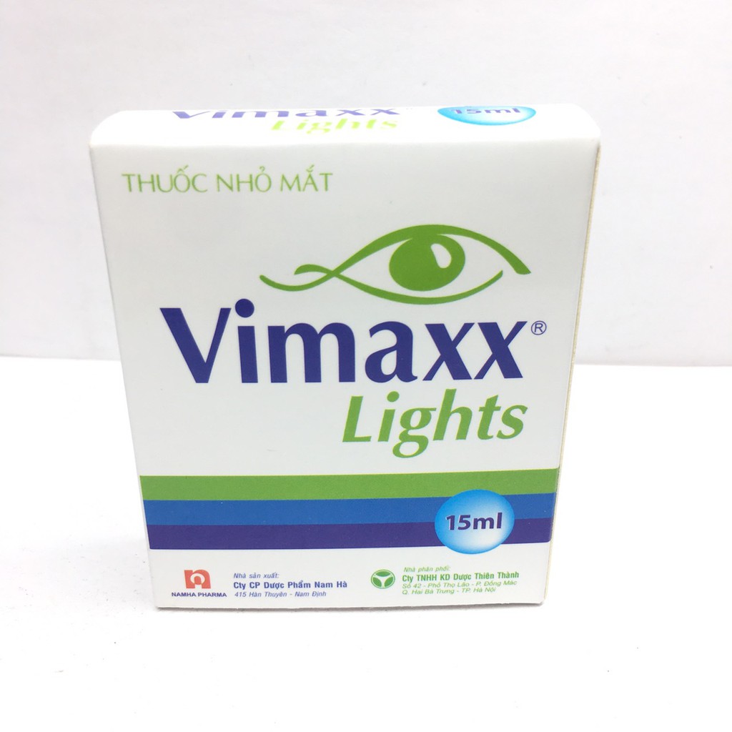 Vimaxx Lights nước nhỏ mắt 15ml