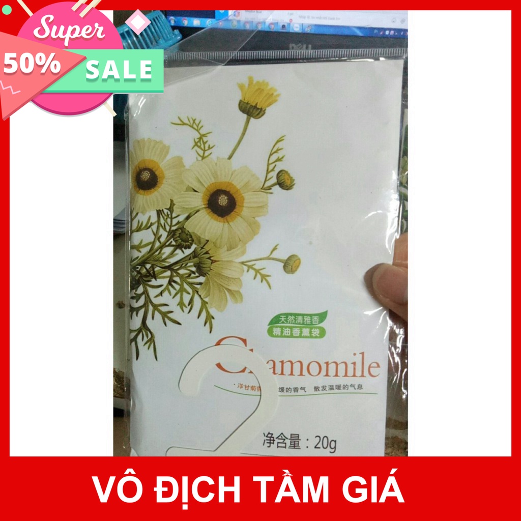 SALE!!! Túi thơm thảo dược để trong quần áo kèm móc treo