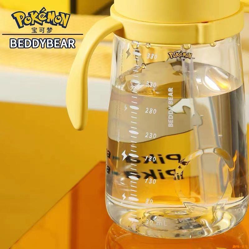 Bình Đựng Nước Chống Sốc Chống Sốc In Họa Tiết Thú Cưng/Pikachu Dễ Thương Cho Bé Mẫu Giáo