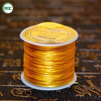 Chỉ sâu vòng xỏ hạt đá CHUYÊN DỤNG 50 m đàn hồi tốt, sợi chỉ dai, mềm mịn, không xơ xước