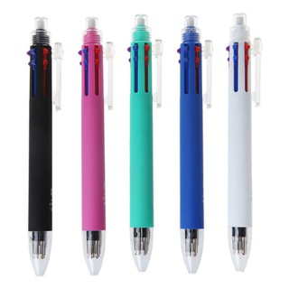 Bút bi 5 ngòi trong 1 có thể thu vào ngòi 0.7mm