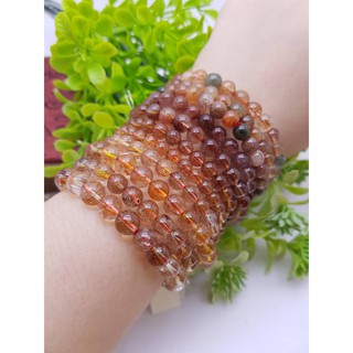 Vòng tay phong thủy màu vàng nâu đỏ size 6-8li từ 200k - 550k