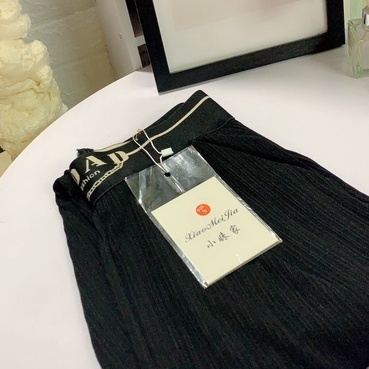 Quần baggy nữ, quần bom nữ xếp ly cạp chun vải nhăn loại dày cao cấp, siêu nhẹ siêu mát, dáng Quảng Châu