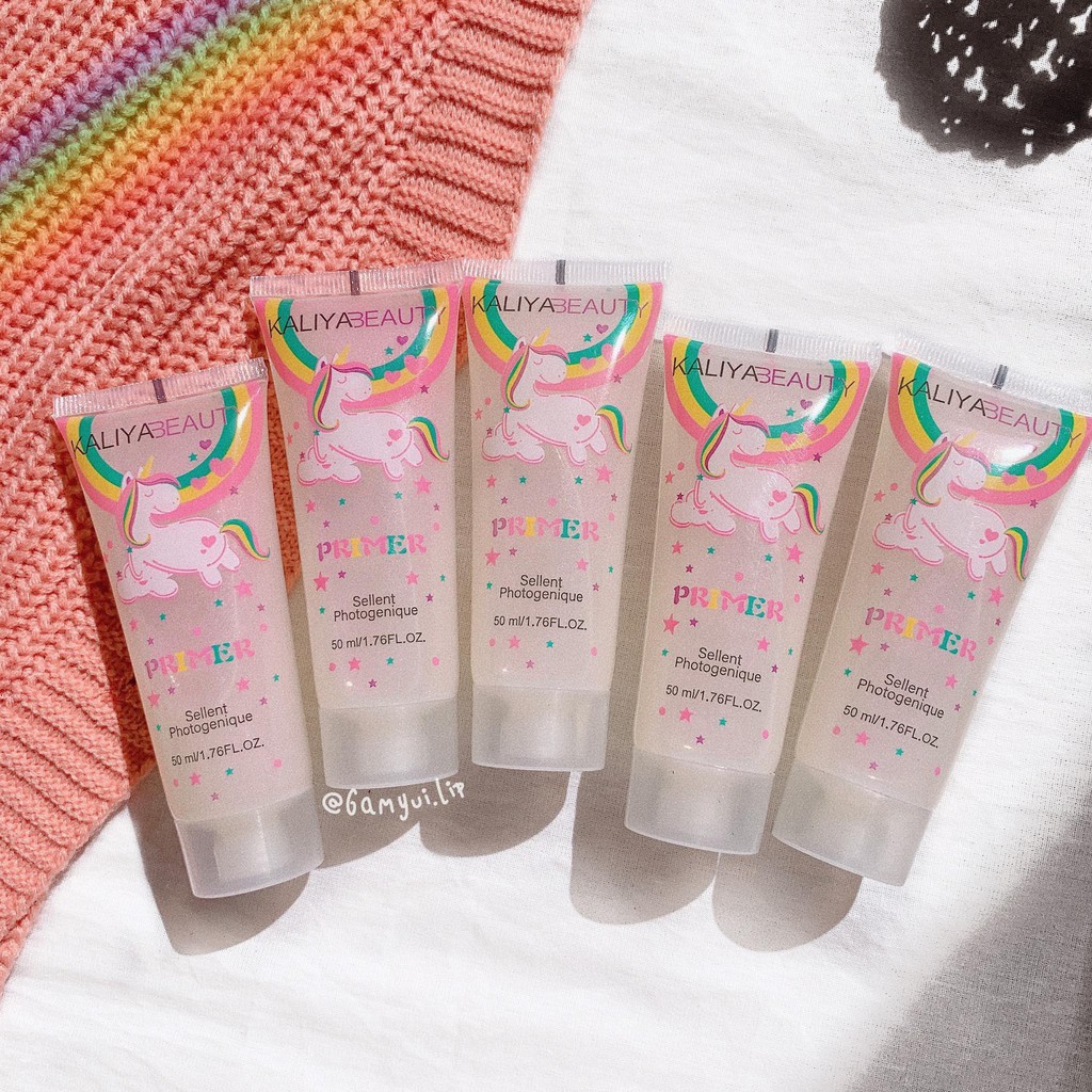 [Bb112] 🎠🍓🥑 Kem Lót Trong Suốt, Bắt Sáng Kaliya Beauty Primer Cho Làn Da Căng Bóng Rạng Ngời - Y321-D12T1 21 DQ638