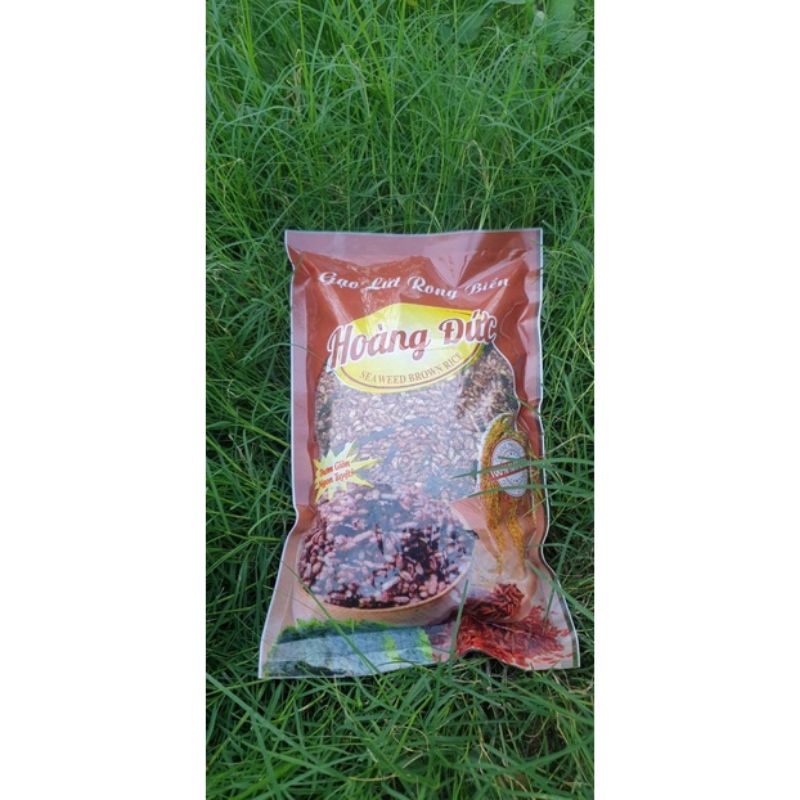 Gạo lứt sấy rong biển Việt Đức túi 500gr