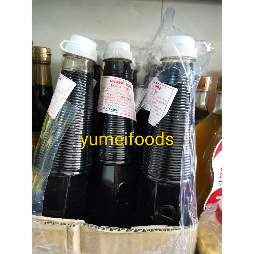 Dấm Tiều Sơn Tài Ăn Hủ Tiếu Mì Người Hoa chai 450ml