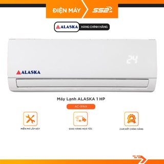 Máy lạnh alaska ac-9wa - hàng chính hãng - miễn phí lắp đặt nội thành hcm