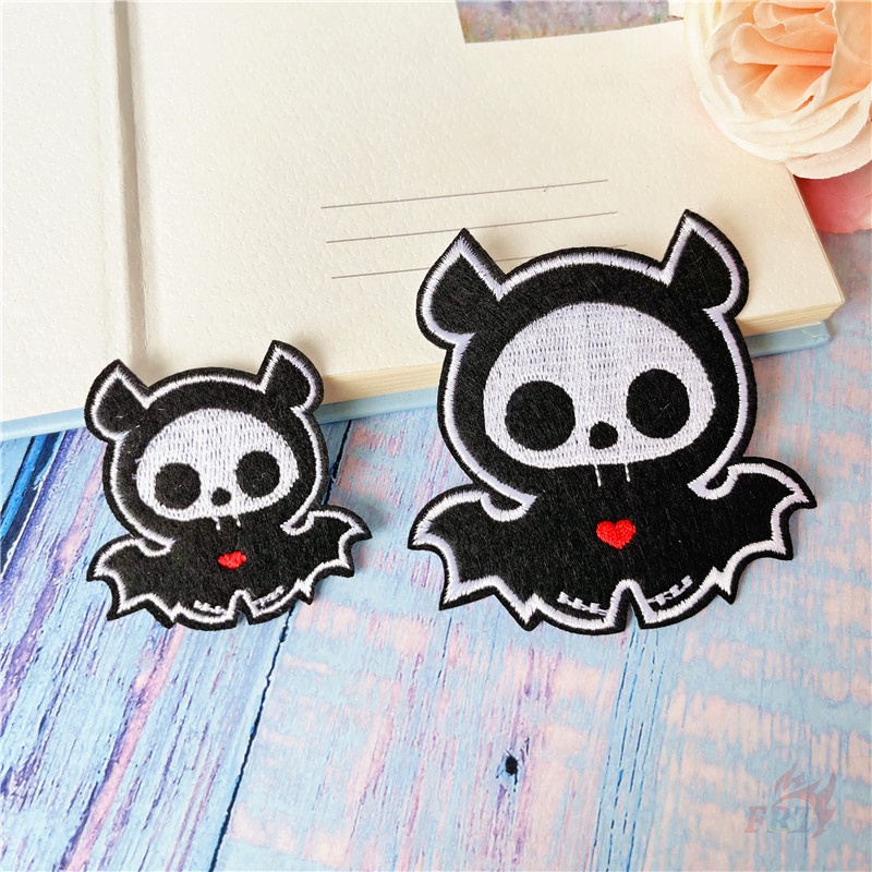 ☸ Sticker Ủi Thêu Hoạt Hình Dễ Thương ☸ 1 Cái Tự May Thêu Trên Sắt Trên Huy Hiệu Miếng Vá