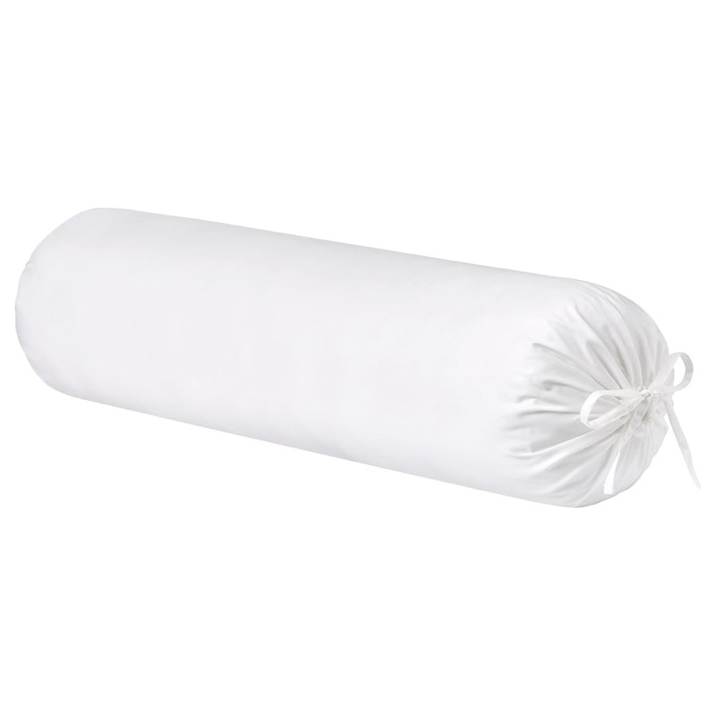 Vỏ Gối Ôm Cotton, kích thước 40x110cm, màu trắng, thương hiệu HoFy Living