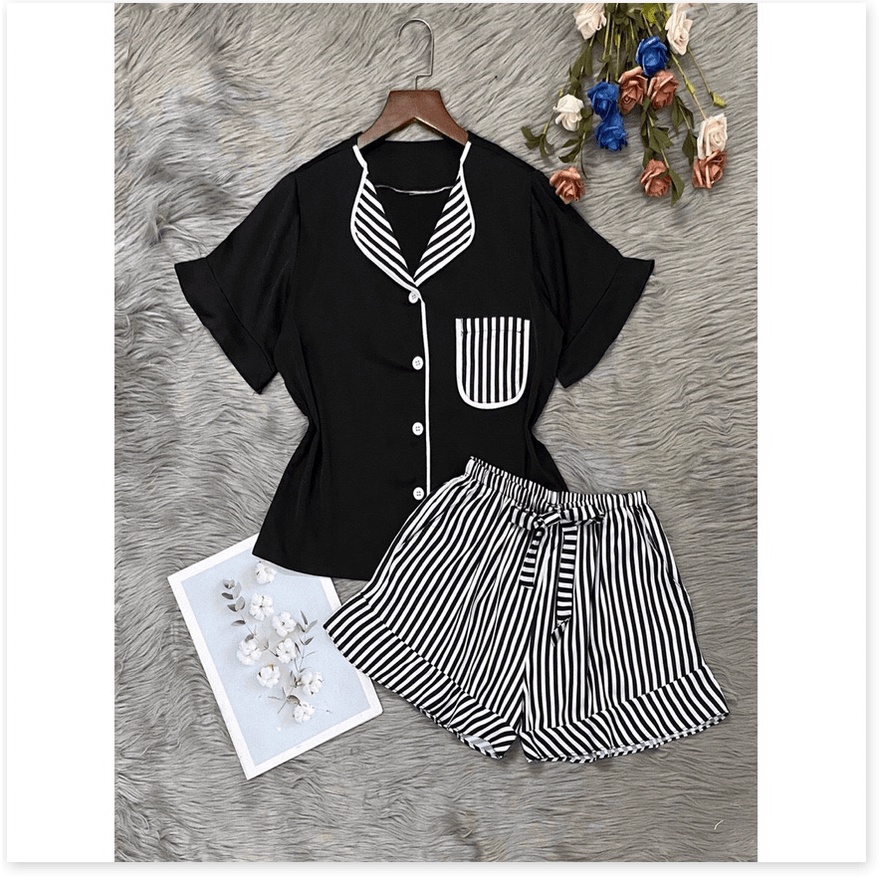 SET BỘ ĐỒ NGỦ NỮ SIÊU XINH , CỰC ĐẸP , MÁT MẺ , CHẤT LIỆU CAO / HÈ 2021 KME FASHION