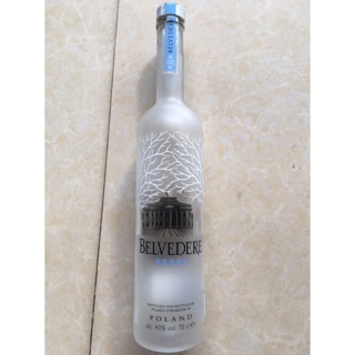 Vỏ chai rượu Belvedere size 700ml