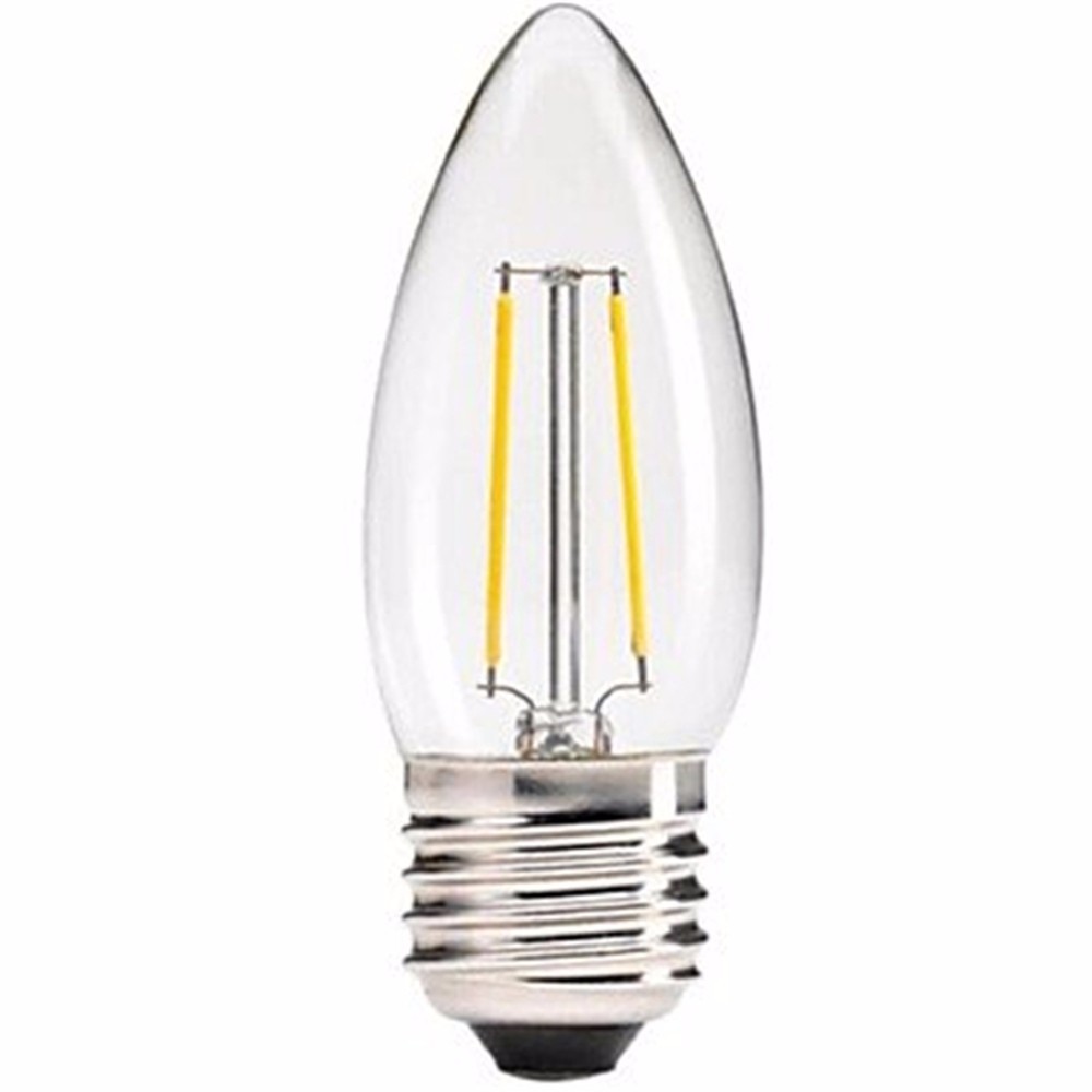 Bóng đèn LED Edison C35 ánh sáng vàng hình quả nhót