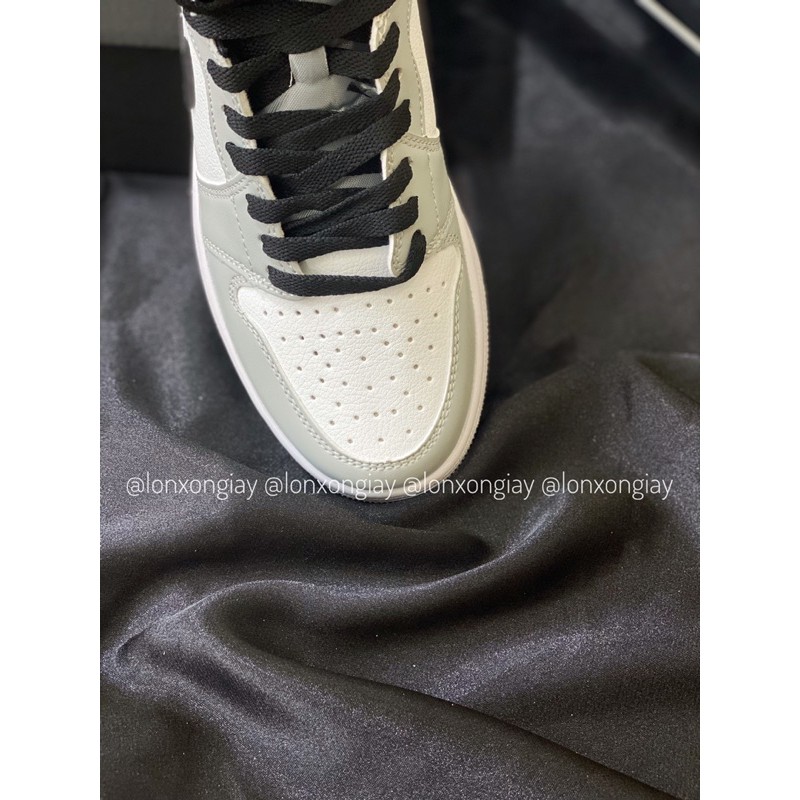 [ ảnh thật ] GIÀY THỂ THAO JD 1 grey smoker cao cồ | BigBuy360 - bigbuy360.vn