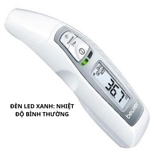 Nhiệt kế điện tử hồng ngoại Beurer FT65, máy đo thân nhiệt, đo nhiệt độ, 6 trong 1, đo nhanh chính xác