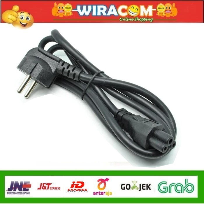 Dây Cáp Nguồn 3 Lỗ 1.5m Cho Laptop / Notebook Chất Lượng Cao