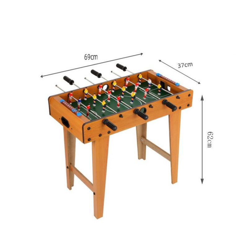 Bàn bi lắc bóng đá 6 tay cầm bằng gỗ 69×37×62 (cm)