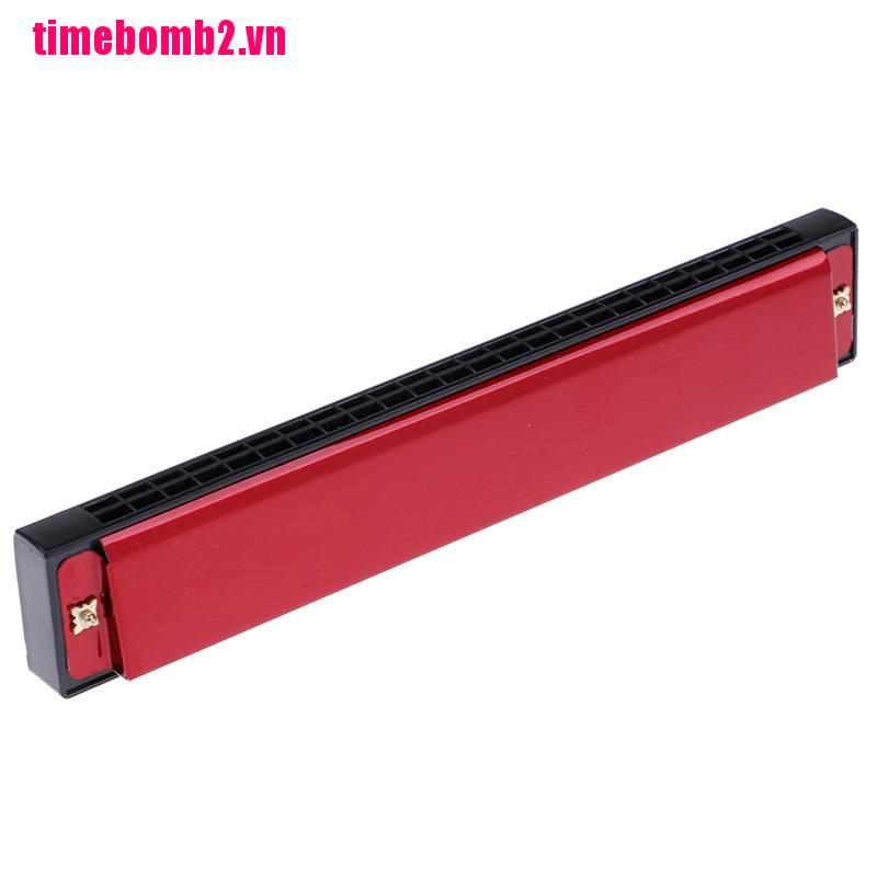 Kèn Harmonica 24 Lỗ Chuyên Nghiệp Cho Người Mới Bắt Đầu