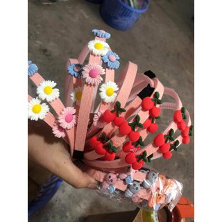 Bờm Cài Tóc Hoa Quả Siêu Đáng Yêu Cho Bé