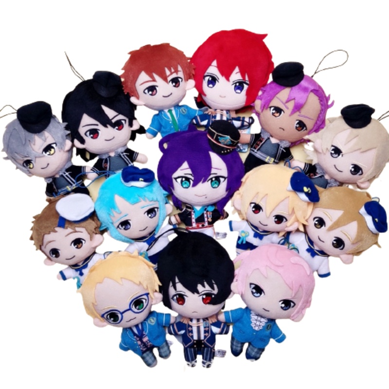 Búp bê nhung lông nhồi bông hình Ensemble Stars 15 cm Sakuma Rei Ritsu Sena Izumi mika kagehira quà tặng cho trẻ em