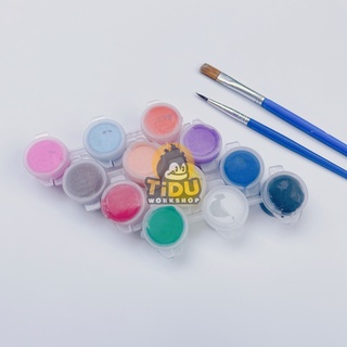 Bộ màu nước acrylic pha loãng 12 màu