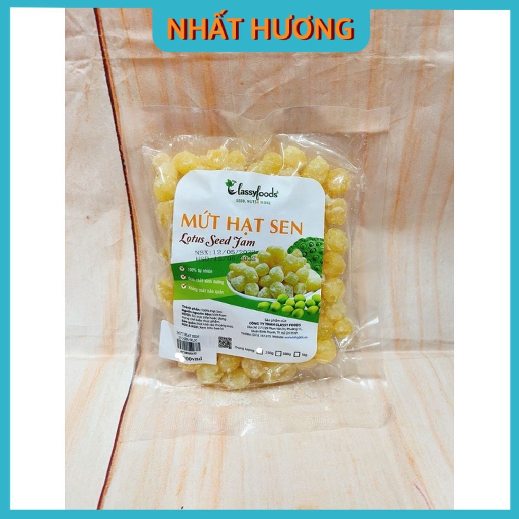 Mứt Hạt Sen 500gr Classyfood