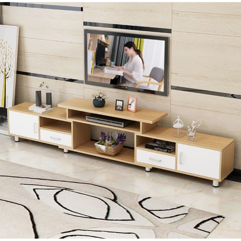 Kệ Tivi Để Sàn 💖𝑭𝑹𝑬𝑬𝑺𝑯𝑰𝑷 100%💖 Dành Cho Tivi 49 - 70 Inch Đặt Lên Kệ Gỗ MDF Lõi Xanh Thái Lan - THAGO HOME