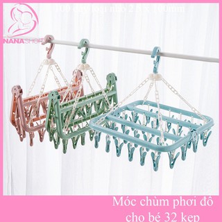 Móc phơi đồ ❣freeship❣ móc phơi đồ lót, đồ cho bé