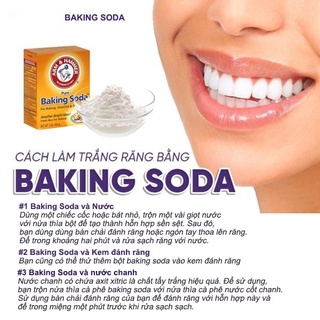 [ Có tách lẻ ] Bột Baking Soda Đa Công Dụng 454Gram Nhập Khẩu Mỹ