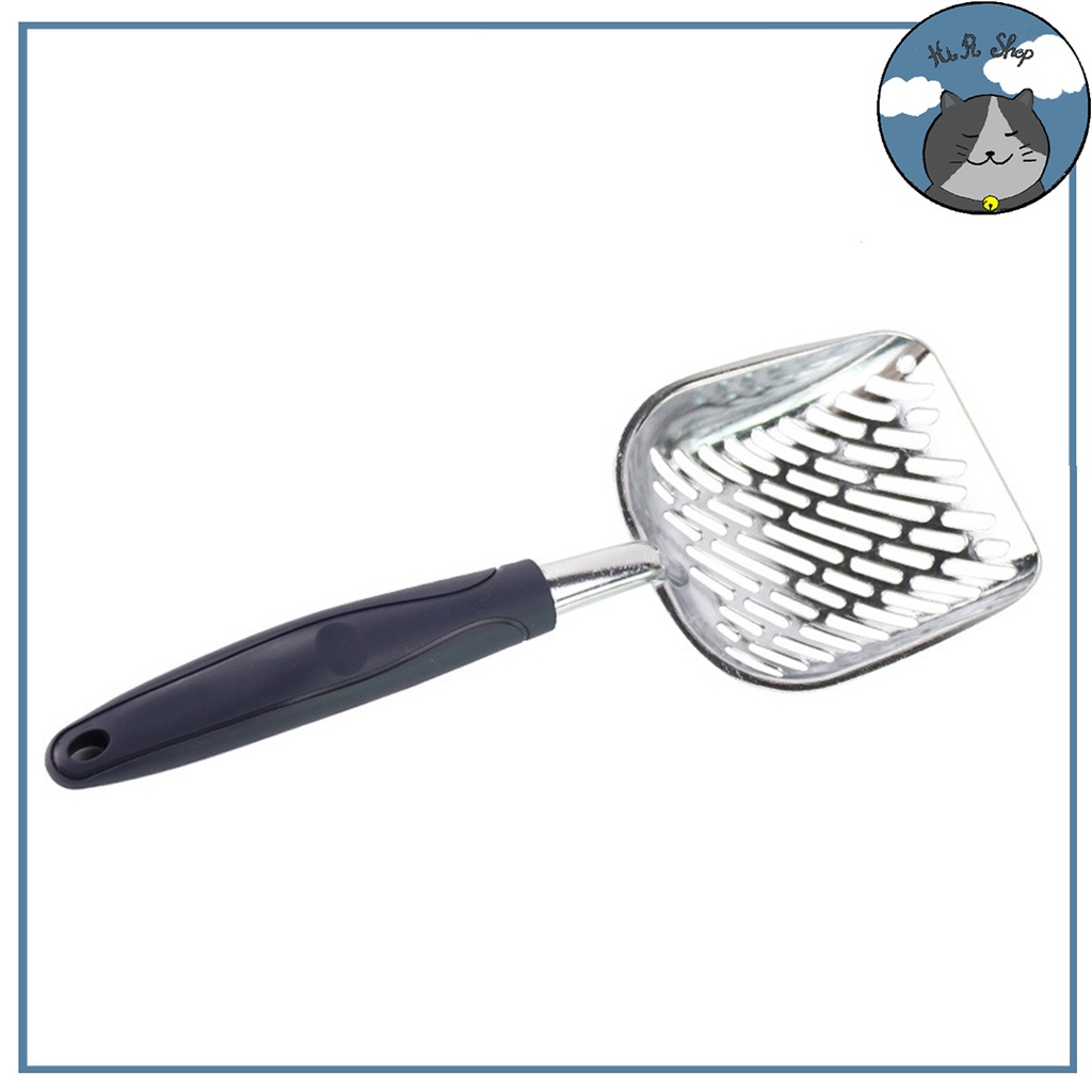 [Xẻng Thần Thánh] Xẻng Hót Phân Cho Chó Mèo Chất Liệu INOX Siêu Bền Siêu To An Toàn  Cho Thú Cưng