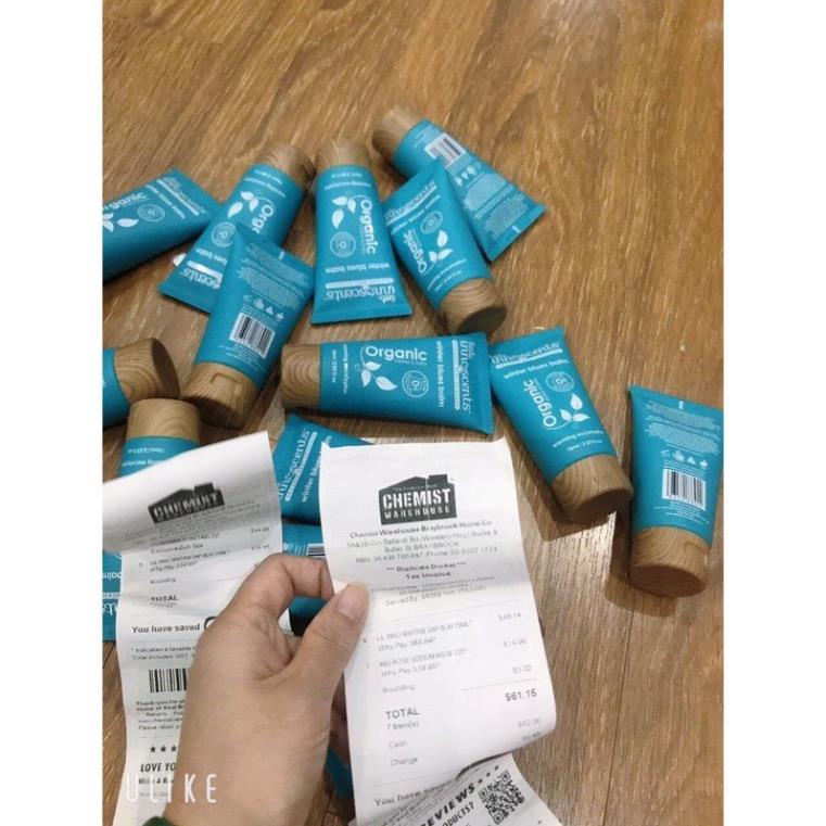 Dầu bôi ấm ngực phòng ngừa cảm cúm,giảm ho,nghẹt mũi từ Khuynh Diệp Little Innoscents winter blue balm Úc