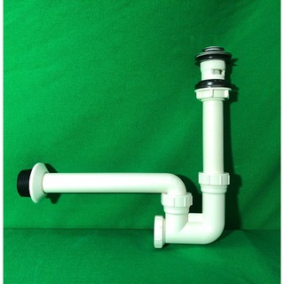 Bộ xi phông chậu rửa tay xả nhấn nhựa chính hãng Caesar BF605