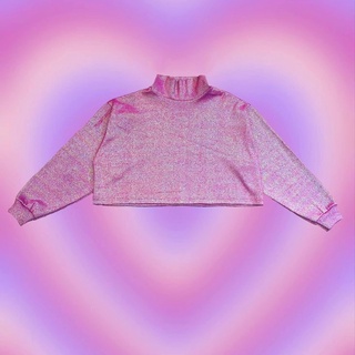 Áo Icy Pink Blink Croptop