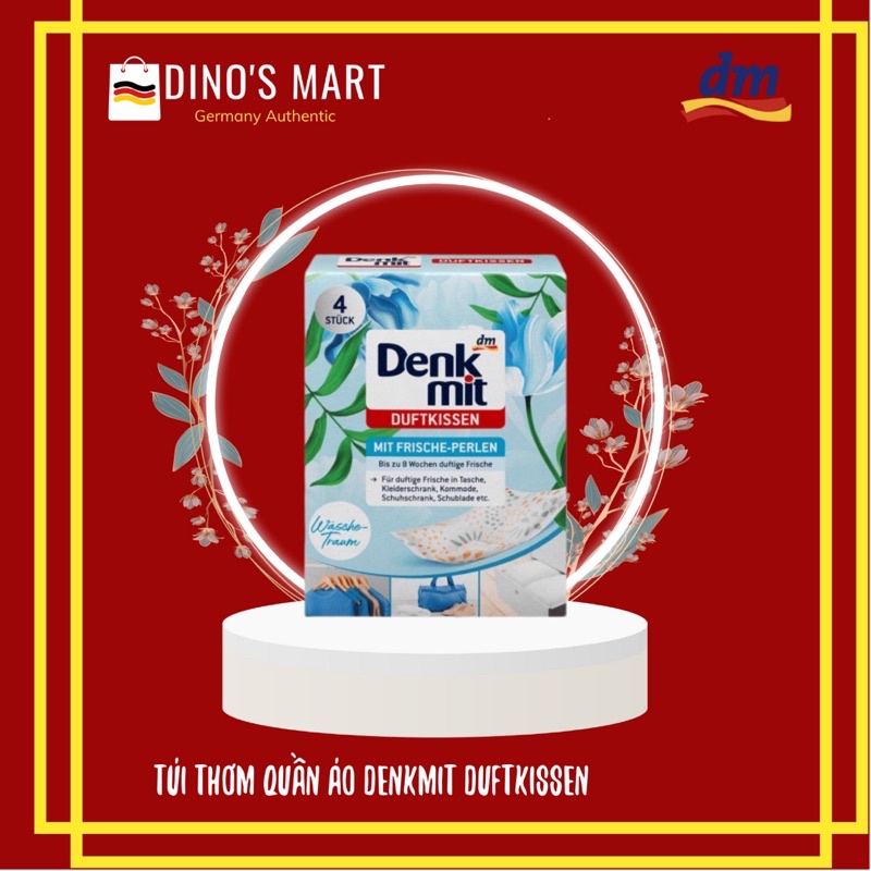 Túi Thơm Tủ Quần Áo Denkmit Duftkissen Hàng Nội Địa Đức