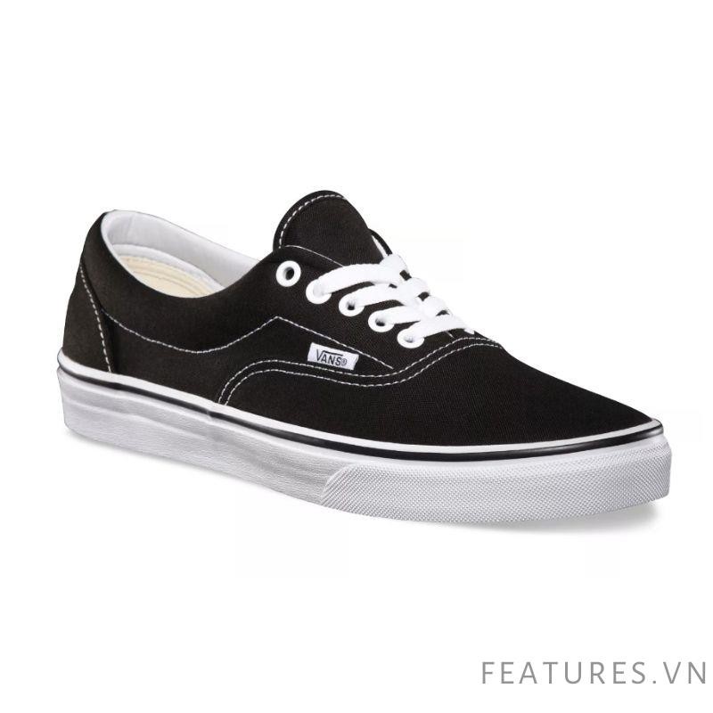 [HÀNG CHÍNH HÃNG] Giày Sneaker Unisex Vans Era Black White