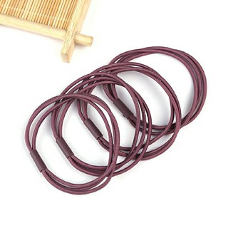 Sét 2 dây cột tóc giản handmade giản đơn 3 vòng