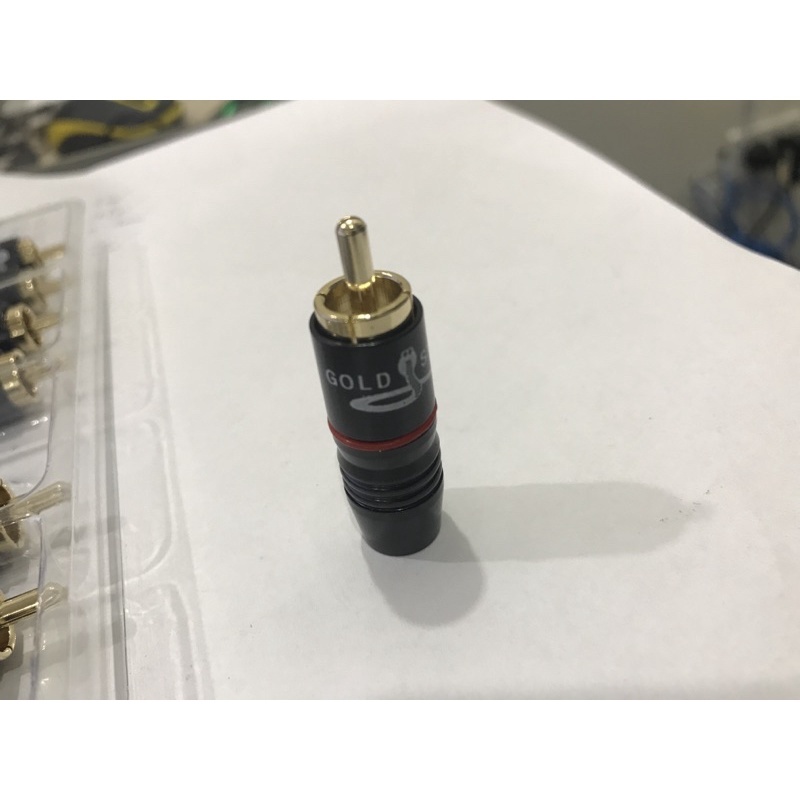 Đầu Jack AV Hàn GOLD SNAKE loại Đực Đầu Đồng Chính Hãng