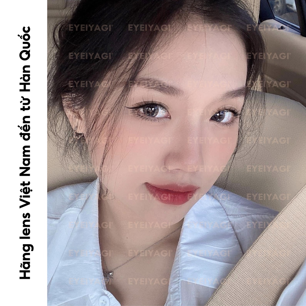 EYEIYAGI MIRA GRAY Tone xám tây PREMIUM SILICONE HYDROGEL | Anti UV | Chính hãng HÀN QUỐC