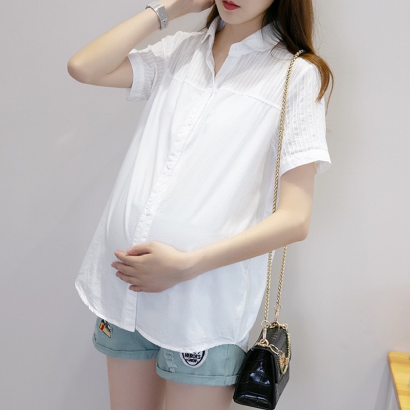 Áo sơ mi bầu công sở