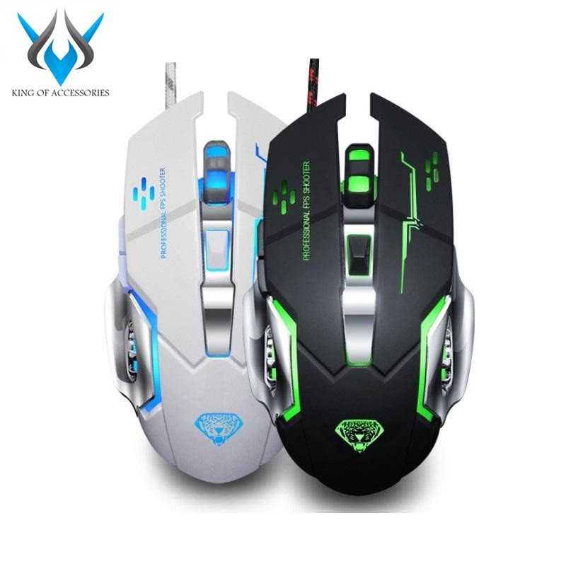 Chuột chuyên Game 6D DIVIPARD G502 Led đa màu DPI 3200