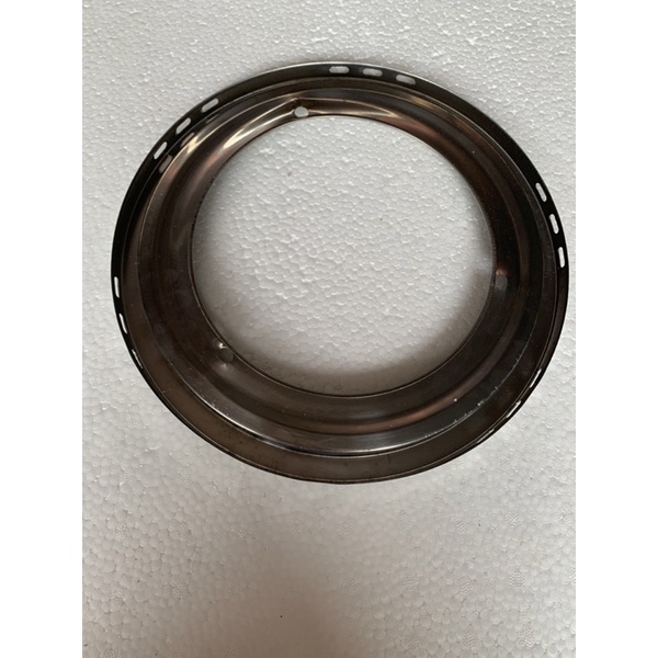 khay inox bếp gas hồng ngoại Hg8, hg9 vòng inox cho điếu 15,5