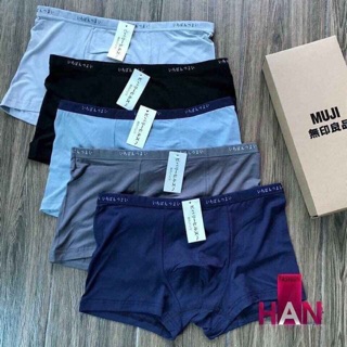 Hộp 5 quần sịp đùi nam cotton