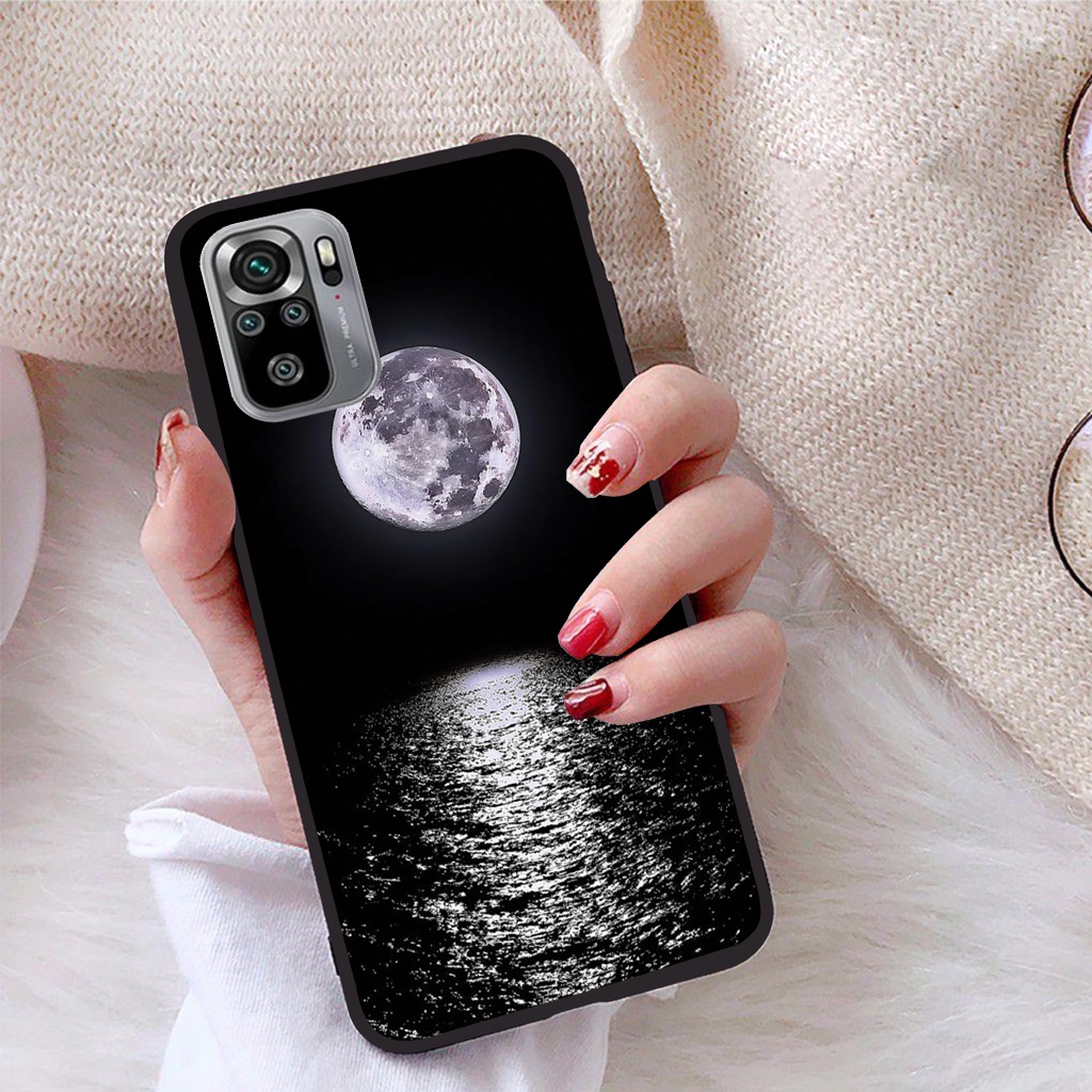 Ốp lưng Xiaomi Redmi 10 - Redmi Note 10 4G / 5G - Redmi Note 10 Pro - Redmi Note 10s  mặt kính bóng cực sang trọng.