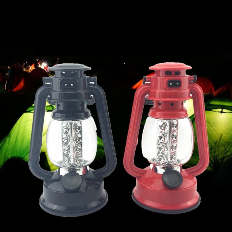 ĐÈN LỒNG CỔ Ba -108  ĐÈN BÀN   16  LED RETRO CẦM TAY SIÊU SÁNG - đèn pin led  siêu sáng