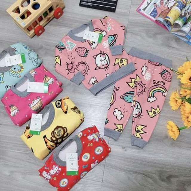 Bộ nỉ Bông cho bé.