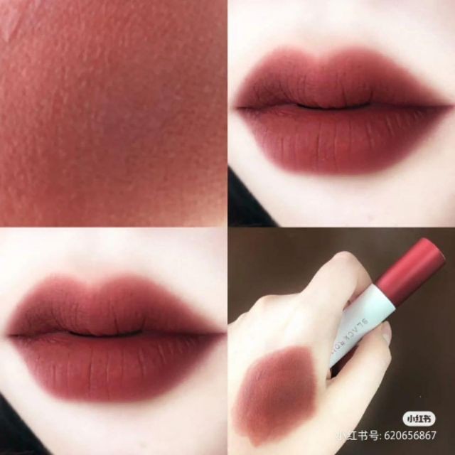 Son kem black rouge dòng cotton lip color t1 t8 t5 t7 Full màu t03 cam cháy