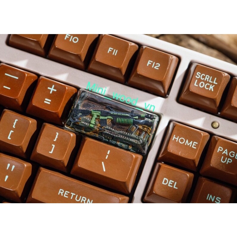 Nút bàn phím cơ.Keycap resin.Keycap Artisan