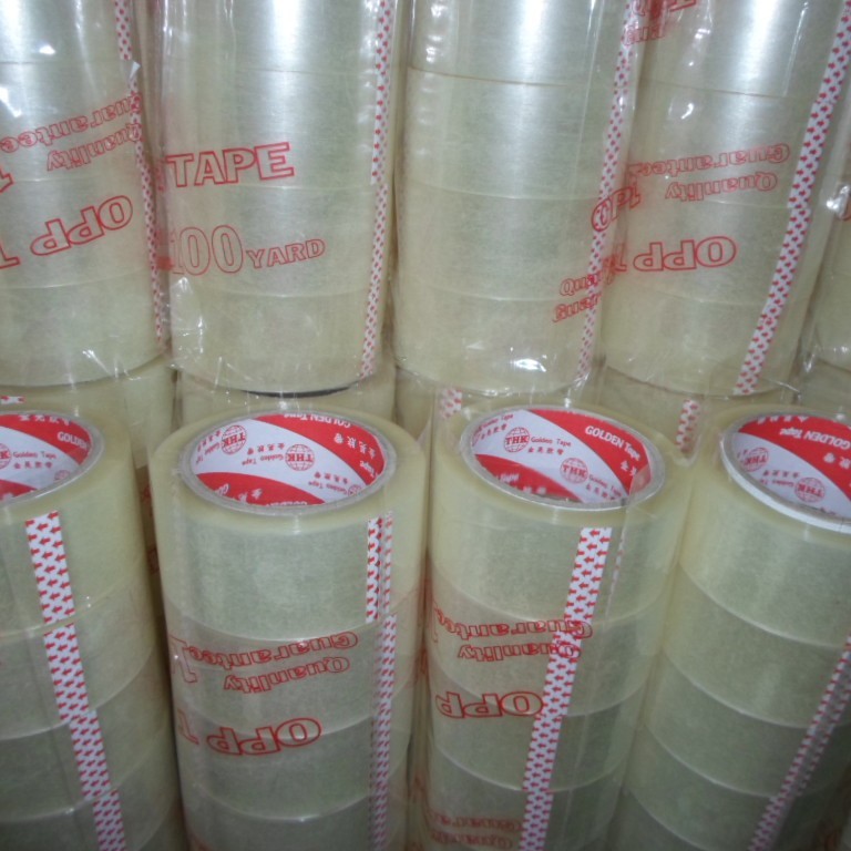 Băng keo gói hàng 200 Yard/6 cuộn giá rẻ, chất lượng cao cấp